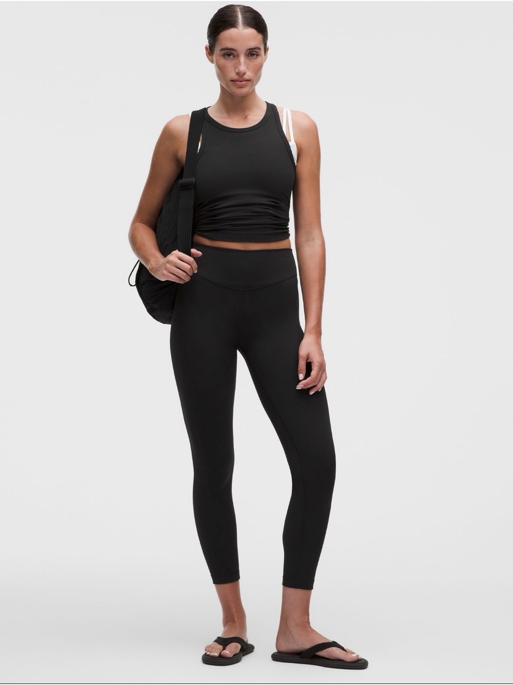 lululemon Wunder Under Black High-Rise Leggings 25”